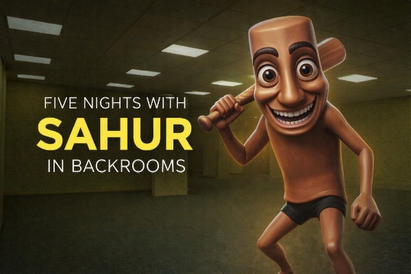How to play 5 Nights with Sahur in Backrooms