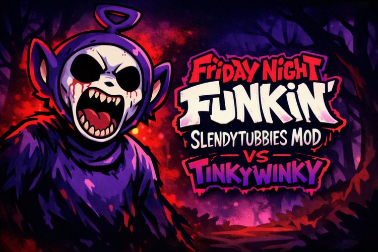 How to play Friday Night Funkin' Slendytubbies Mod vs TinkyWinky